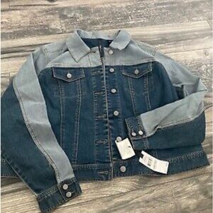 Skyes The Limit Beach Chic New Demin jacket size 1X